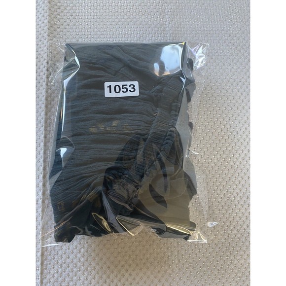 VTG Visual Professional Linen Rayon O/S High Rise Pants Pull On Art To Wear - Picture 9 of 11